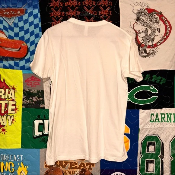 100% Cotton “If I Win the Lottery” Dog Graphic Tee (M) - Picture 4 of 5